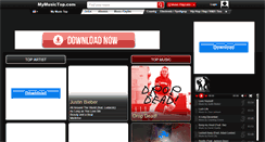 Desktop Screenshot of mymusictop.com